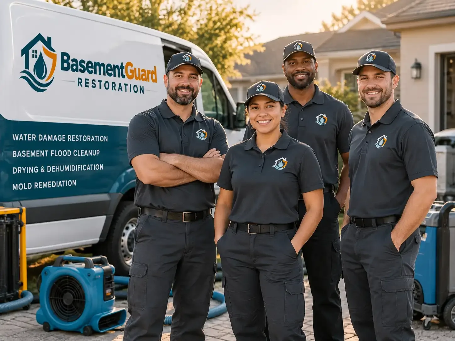 Basement Water Damage Restoration company in Flat Rock, MI